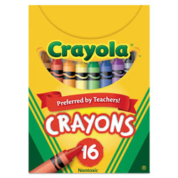 Crayola Classic Color Crayons, Tuck Box, 16 Colors