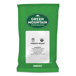 Green Mountain French Roast Coffee Fraction Packs, 2.2oz, 50/Carton