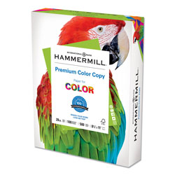 Hammermill Premium Color Copy Print Paper, 100 Bright, 28lb, 8.5 x 11, Photo White, 500 Sheets/Ream, 5 Reams/Carton