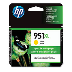 HP 951XL, (CN048AN) High Yield Yellow Original Ink Cartridge