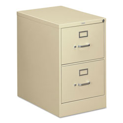 Hon 310 Series Two-Drawer Full-Suspension File, Legal, 18.25w x 26.5d x 29h, Putty