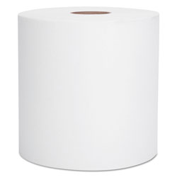 Scott® Recycled Nonperforated Paper Towel Rolls, White