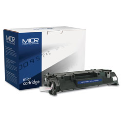 MICR Print Solutions Compatible CE505X(M) (05XM) High-Yield MICR Toner, 6000 Page-Yield, Black