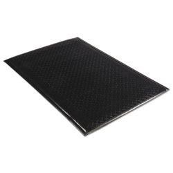 Millennium Mat Company Soft Step Supreme Anti-Fatigue Floor Mat, 24 x 36, Black