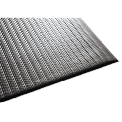 Millennium Mat Company Air Step Antifatigue Mat, Polypropylene, 36 x 60, Black