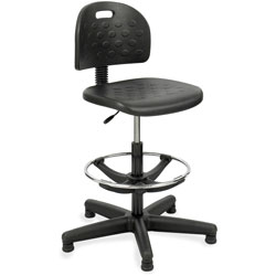 Safco WorkSpace Economy Workbench Chair, Black