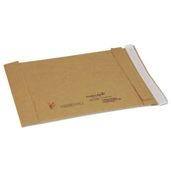 Sealed Air Jiffy Padded Mailer, #1, Paper Lining, Self-Adhesive Closure, 7.25 x 12, Natural Kraft, 100/Carton