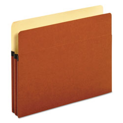 Universal Redrope Expanding File Pockets, 1.75" Expansion, Letter Size, Redrope, 25/Box