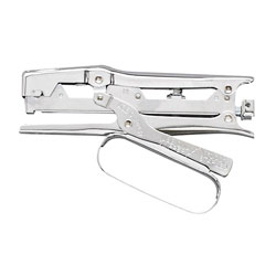 Ace Office Products Lightweight Clipper Stapler, Metal with Chrome Finish