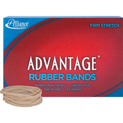 Alliance Rubber Rubber Bands, Size 32, 1 lb., 3" x 1/8", Advantage