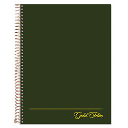 Ampad Gold Fibre Wirebound Project Notes Book, 1 Subject, Project-Management Format, Green Cover, 9.5 x 7.25, 84 Sheets