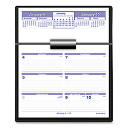 At-A-Glance Flip-A-Week Desk Calendar and Base, 7 x 5.5, White Sheets, 12-Month (Jan to Dec): 2024
