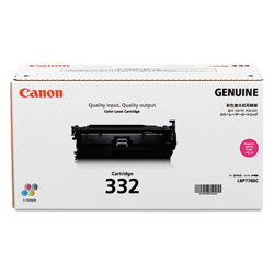 Canon 6261B012 (332) Toner, 6400 Page-Yield, Magenta