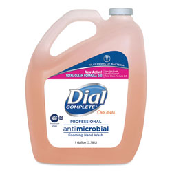 Dial Antimicrobial Foaming Hand Wash, Original Scent, 1gal., 4/Carton