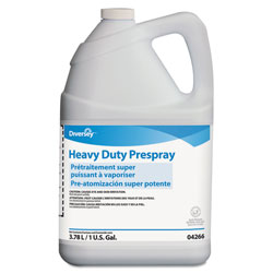 Diversey Carpet Cleanser Heavy-Duty Prespray, 1gal Bottle, Fruity Scent, 4/Carton