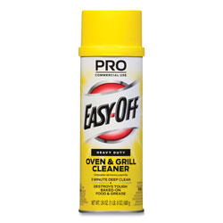 Easy Off Oven and Grill Cleaner, 24 oz Aerosol, 6/Carton