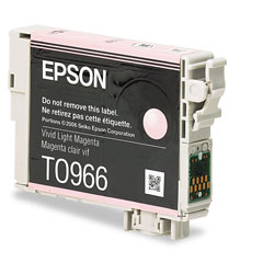 Epson T096620 (96) Ink, 450 Page-Yield, Light Magenta