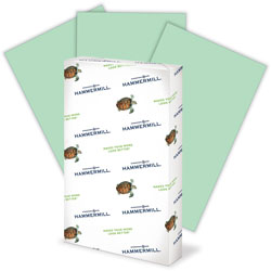 Hammermill Multipurpose Paper, 20lb., 8-1/2" x 14", Green