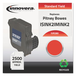 Innovera Remanufactured Red Ink, Replacement For Neopost IM-280 (ISINK2IMINK2), 2500 Page Yield