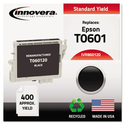 Innovera Remanufactured T060120 (60) Ink, 400 Page-Yield, Black