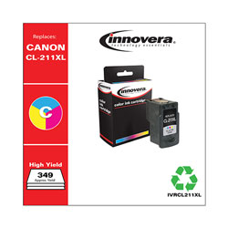 Innovera Remanufactured Tri-Color High-Yield Ink, Replacement For Canon CL-211XL (2975B001), 349 Page Yield