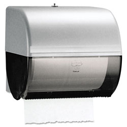 Kimberly-Clark Omni Roll Towel Dispenser, 10 1/2 x 10 x 10, Smoke/Gray
