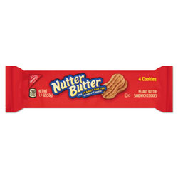 Nabisco Nutter Butter Cookies, 3 oz Bag, 48/Carton