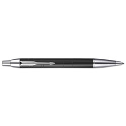 Parker IM Retractable Ballpoint Pen Gift Box, 0.5mm, Black Ink, Black/Chrome Trim Barrel