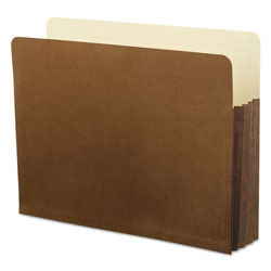 Pendaflex Redrope WaterShed Expanding File Pockets, 3.5" Expansion, Letter Size, Redrope