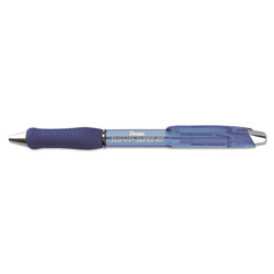 Pentel R.S.V.P. Super RT Retractable Ballpoint Pen, 1mm, Blue Ink/Barrel, Dozen
