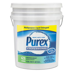 Purex Liquid Laundry Detergent, Mountain Breeze, 5 gal. Pail
