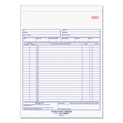 Rediform Purchase Order Book, 17 Lines, Two-Part Carbonless, 8.5 x 11, 50 Forms Total