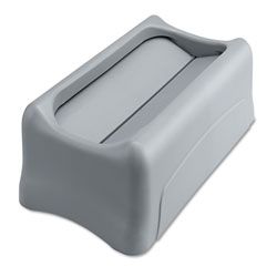 Rubbermaid Swing Lid for Slim Jim Waste Container, Gray