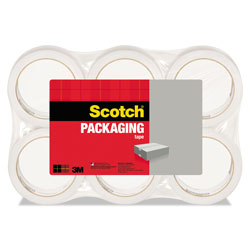 Scotch™ 3350 General Purpose Packaging Tape, 3" Core, 1.88" x 54.6 yds, Clear, 6/Pack