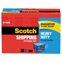Scotch™ 3850 Heavy-Duty Packaging Tape Cabinet Pack, 3" Core, 1.88" x 54.6 yds, Clear, 18/Pack