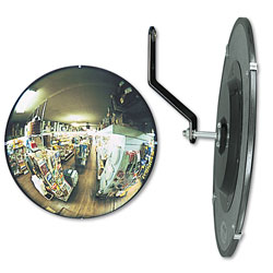 See All 160 degree Convex Security Mirror, 12" Diameter