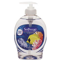 Softsoap Liquid Hand Soap Pump, Aquarium Series, Fresh Floral, 7.5 oz