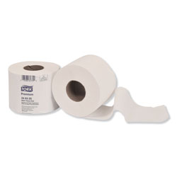 Tork Premium Bath Tissue, Septic Safe, 2-Ply, White, 625 Sheets/Roll, 48 Rolls/Carton