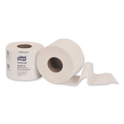 Tork Universal Bath Tissue, Septic Safe, 2-Ply, White, 616 Sheets/Roll, 48 Rolls/Carton