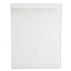 Universal Catalog Envelope, 24 lb Bond Weight Paper, #13 1/2, Square Flap, Gummed Closure, 10 x 13, White, 250/Box