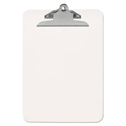 Universal Plastic Clipboard with High Capacity Clip, 1.25" Clip Capacity, Holds 8.5 x 11 Sheets, Clear