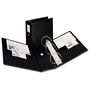Avery Durable Non-View Binder with DuraHinge and EZD Rings, 3 Rings, 5" Capacity, 11 x 8.5, Black