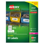 Avery Durable Permanent ID Labels with TrueBlock Technology, Laser Printers, 0.66 x 1.75, White, 60/Sheet, 50 Sheets/Pack