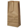 GEN Grocery Paper Bags, 40 lbs Capacity, #16, 7.75"w x 4.81"d x 16"h, Kraft, 500 Bags