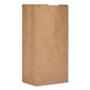 GEN Grocery Paper Bags, 30 lbs Capacity, #4, 5"w x 3.33"d x 9.75"h, Kraft, 500 Bags
