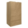 GEN Grocery Paper Bags, 57 lbs Capacity, #25, 8.25"w x 6.13"d x 15.88"h, Kraft, 500 Bags