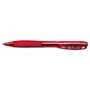 Bic BU3 Retractable Ballpoint Pen, Bold 1 mm, Red Ink/Barrel, Dozen