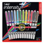 Bic Intensity Ultra Permanent Marker, Extra-Fine Needle Tip, Assorted Colors, Dozen