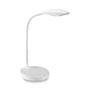 Bostitch® Konnect Gooseneck Desk Lamp, White