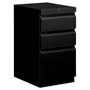 Hon Mobile Box/Box/File Pedestal, 15w x 20d x 28h, Black